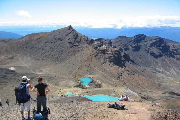 Attraversamento alpino del Tongariro: Escursione Sentiero Navetta andata e ritorno