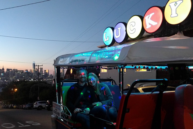 San Francisco: 2-Hour Private Tuk Tuk Night Tour