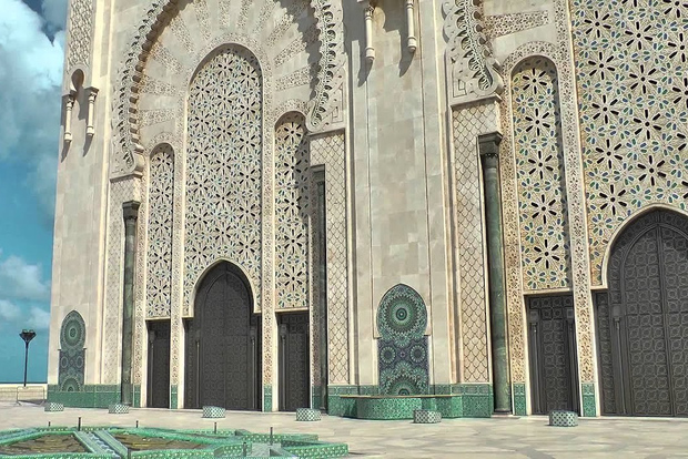 Casablanca : visite de la mosquée Hassan II et transfert