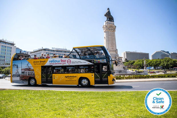 Lisbona: tour in autobus Hop-on Hop-off di 1 o 2 giorni