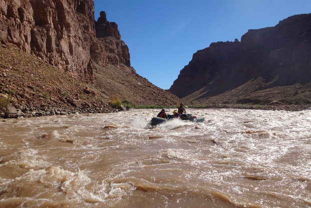 Desde Moab: Experiencia de rafting en aguas bravas en el Cañón Cataract