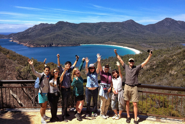 Hobart: Wineglass Bay & Freycinet National Park Active Tour