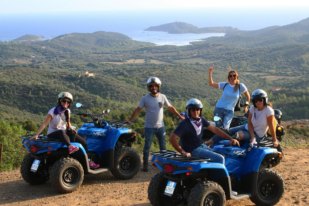 Cagliari: Quad Adventure Experience from Domus de Maria