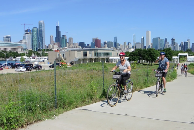 Chicago: Ganztägiger oder halbtägiger Fahrradverleih