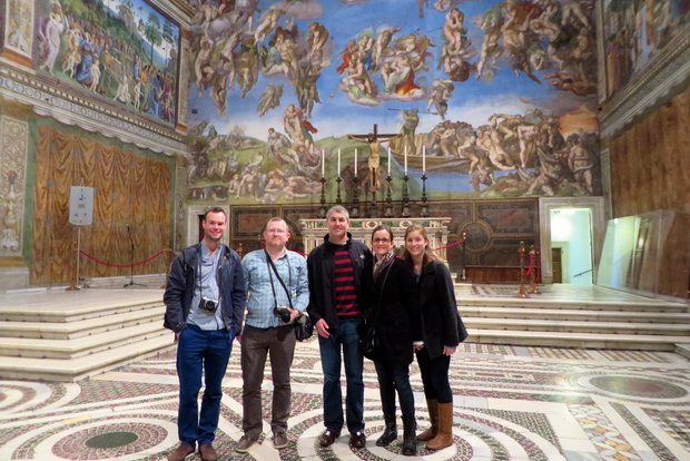 Vaticano: Mattino presto, Cappella Sistina, Stanze di Raffaello