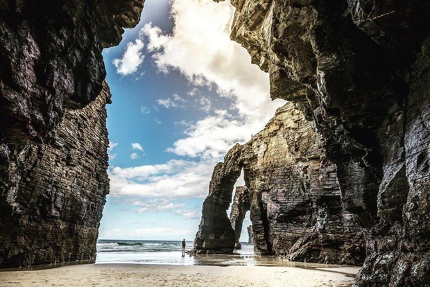 Ab Santiago de Compostela: Lugo und Kathedralenstrand