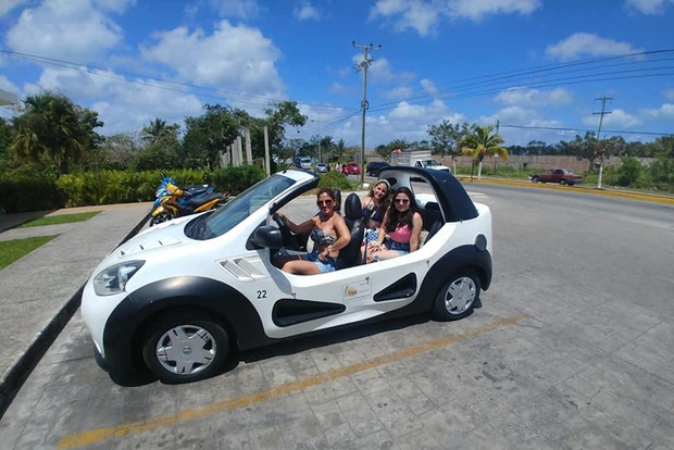 Cozumel: Tour Privado en Buggy con Comida y Snorkel