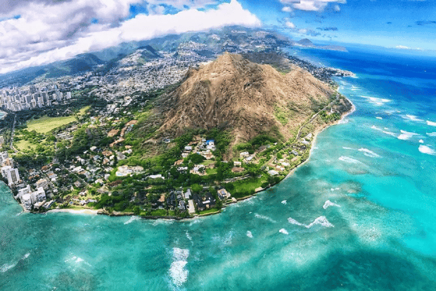 Oahu: Diamond Head Crater Hike och North Shore Experience