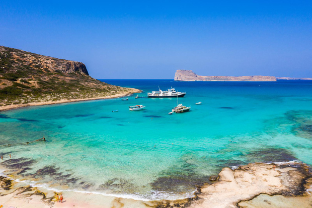 Rethymno : Balos &Gramvousa Excursion d'une journée avec/sans billet de bateau