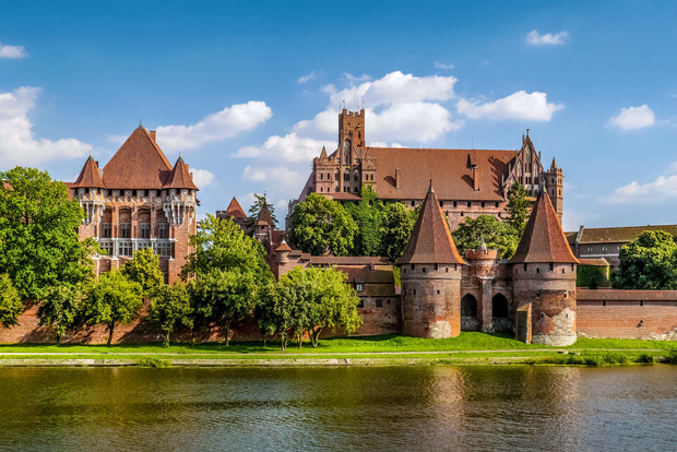 Desde Gdansk: Tour de medio día por el Castillo de Malbork con Audioguía