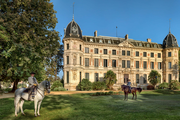 Spanien: Inträde till Kungliga andalusiska hästsportskolan