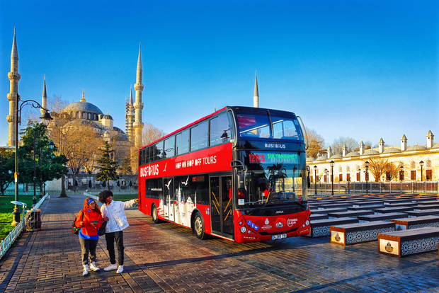 Istanbul: bus hop-on hop-off con tour audio o crociera opzionali