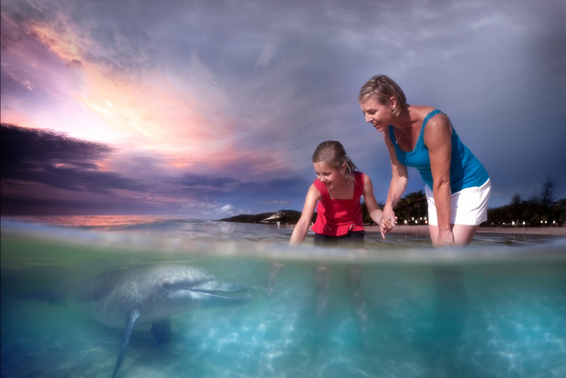 Isla Moreton: Tangalooma ATV Quad Bike y alimentación de delfines