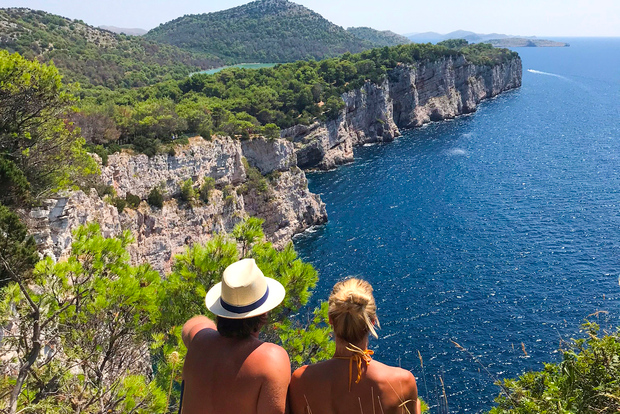 Zara: baia sabbiosa di Kornati Lojena e Parco Naturale di Telašćica