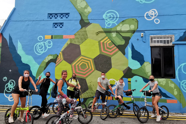 Singapore: Food and Bike Tour: Katong District