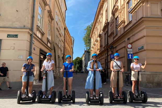 Cracovia: noleggio Segway di 1 ora con sessione fotografica