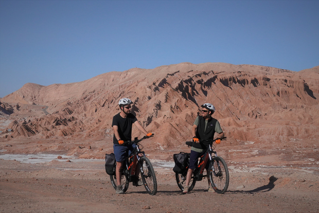 From San Pedro de Atacama: Moon Valley E-Bike Tour