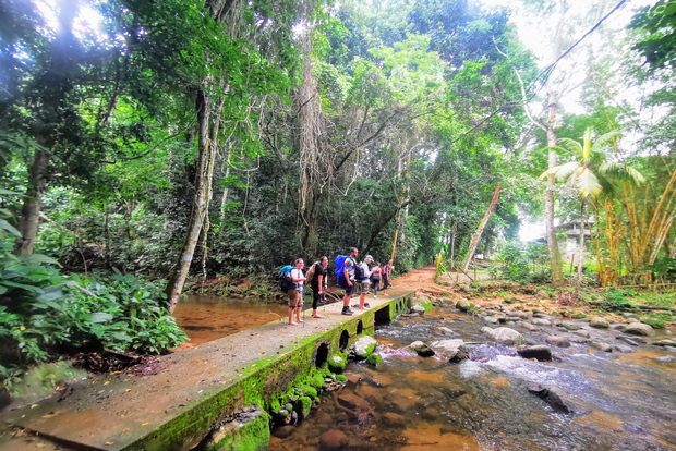 Ilha Grande: Private Wanderung mit Wald, Stränden und Wasserfall