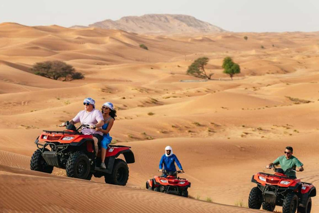 Dubai: Quad e ATV Bike, deserto delle dune rosse e avventura safari
