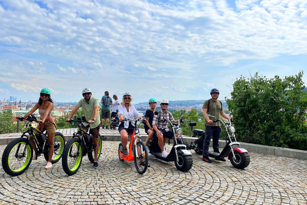 Praga: Recorrido por los miradores de la ciudad en Fat Bike eléctrica