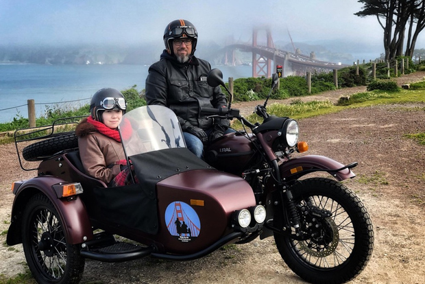 San Francisco: Rides by me Tour con sidecar classico