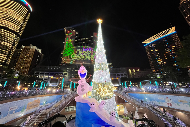 Taipei: Recorrido a pie de compras y fotografía navideña