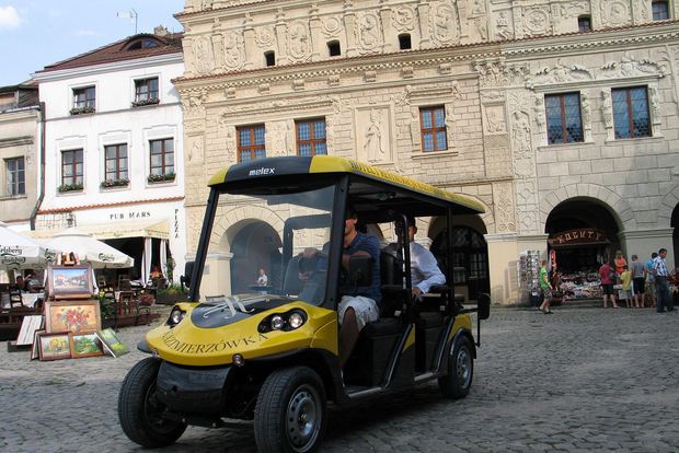 Cracovia: Tour privato della città in auto con tour panoramico