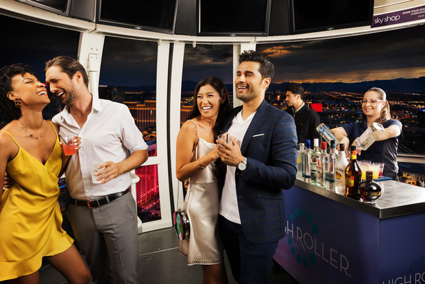 Las Vegas: biglietto d'ingresso per l'High Roller e open bar in cabina