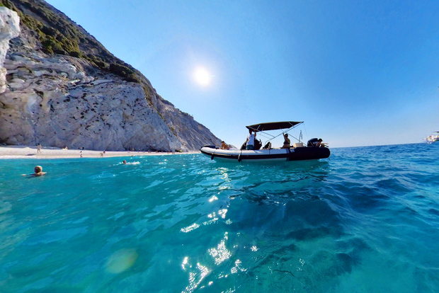 Skiathos: Private Day Cruise with a Speed Boat around island