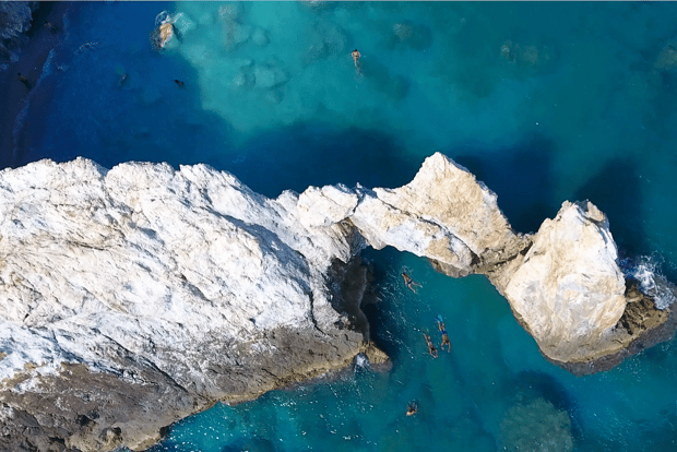 From Skiathos: Sea and Sun Island Day Cruise