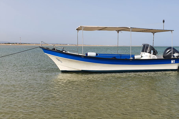 Olhão:5h de viaje 3 paradas en las playas e islas Ria Formosa