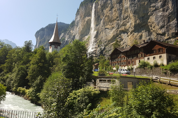 Gita di un giorno per piccoli gruppi a Lauterbrunnen e Mürren