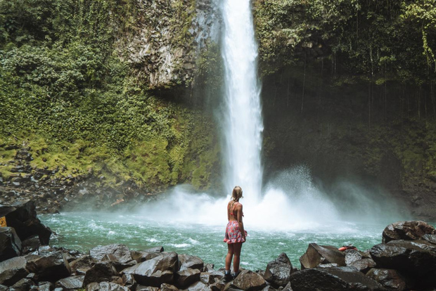 La Fortuna: Tour delle cascate, del vulcano e dei ponti sospesi