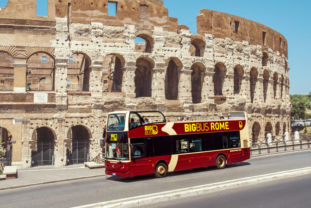 Roma: Big Bus Tour in autobus Hop-on Hop-off Open-Top Sightseeing Tour