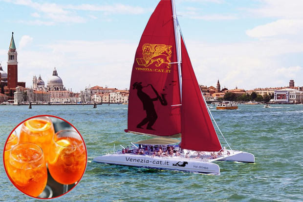 Venice: Lagoon Catamaran Cruise with Music and Drinks