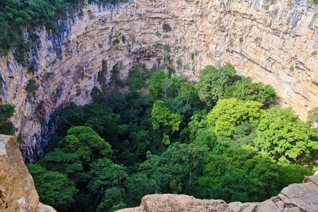 San Cristóbal: Sima de las Cotorras y Cascadas del Aguacero