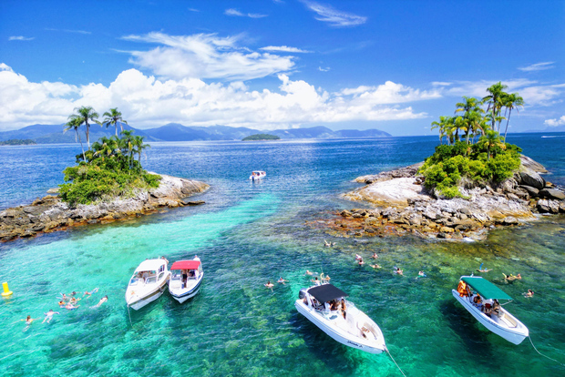 Ilha Grande: Ganztagestour mit dem Schnellboot zu den Paradiesinseln