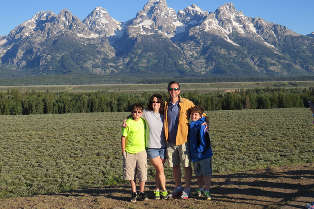 Från Jackson Hole: Tur i soluppgången i Grand Teton National Park