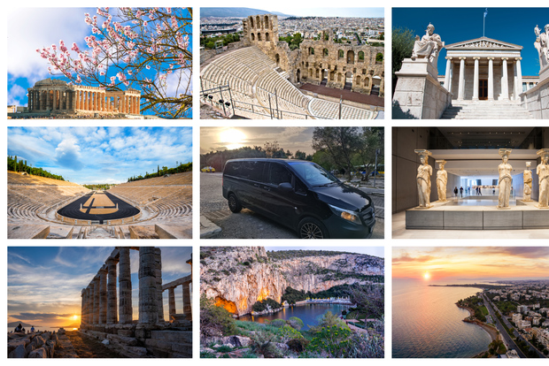 Atene:Tour privato di un giorno ad Atene, Sounio e Lago di Vouliagmeni