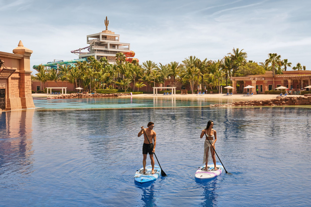 Dubai: Atlantis Dolphin Paddle con il parco Aquaventure