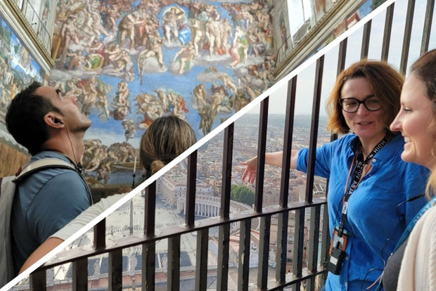 Roma: Cappella Sistina e San Pietro Basilica di San Pietro con salita sulla cupola