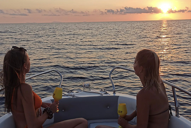 Тропея: круиз на закате в Капо Ватикано с аперитивом