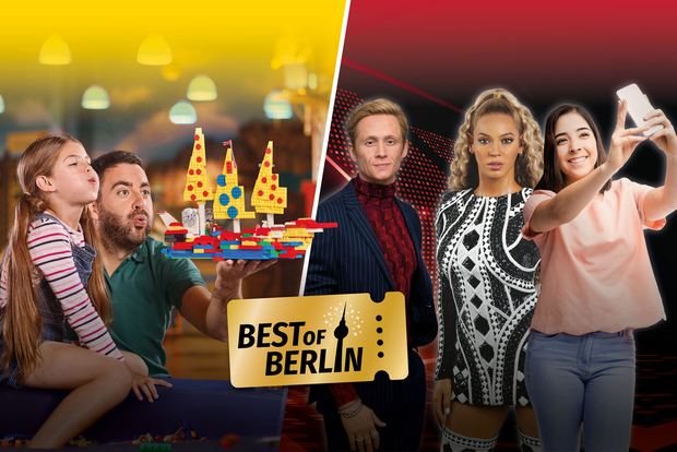 Berlín: Entrada para LEGOLAND Discovery Centre y Madame Tussauds