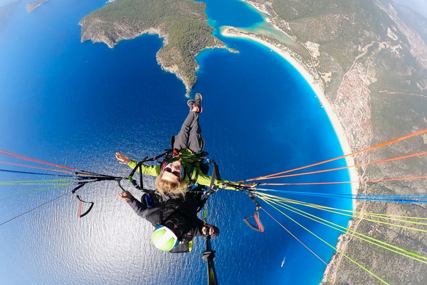 Da Fethiye/Oludeniz: viaggio in parapendio in montagna con prelievo