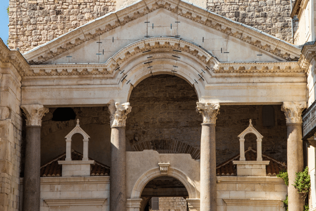 Privat rundvandring - Split gamla stad - Diocletianus palatset