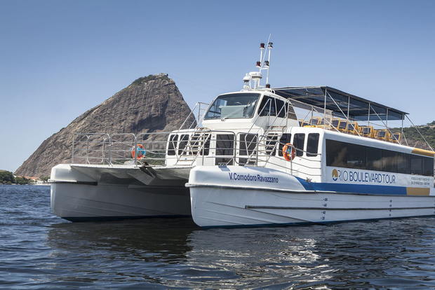 Promenade en bateau dans la baie de Guanabara