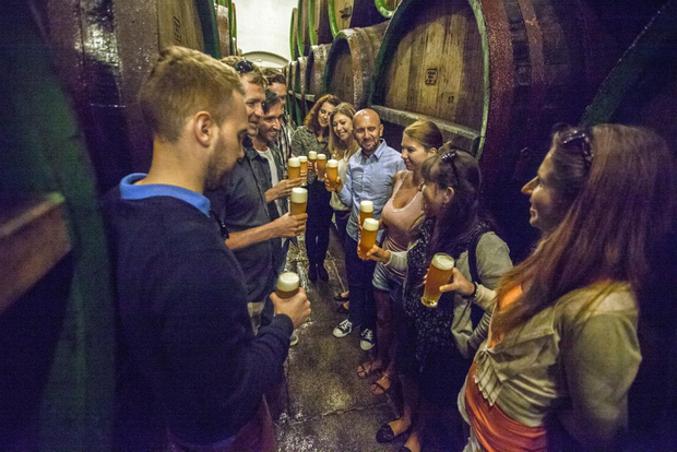 Tour del birrificio Pilsner con degustazione di birra e città ceca di Pilsen