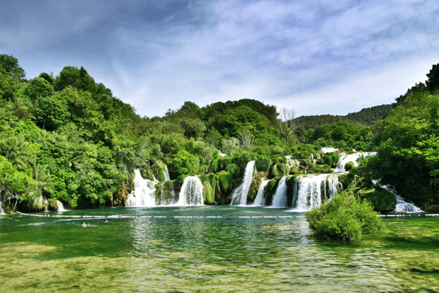 Tour privato di un'intera giornata: NP Krka da Dubrovnik
