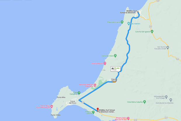 Surf Shuttle Roundtrip: Sayulita- La Lancha Beach