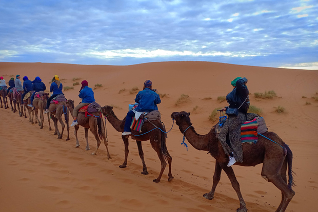 From Marrakech to Fes 3-Day Luxrury Tour via Sahara Desert